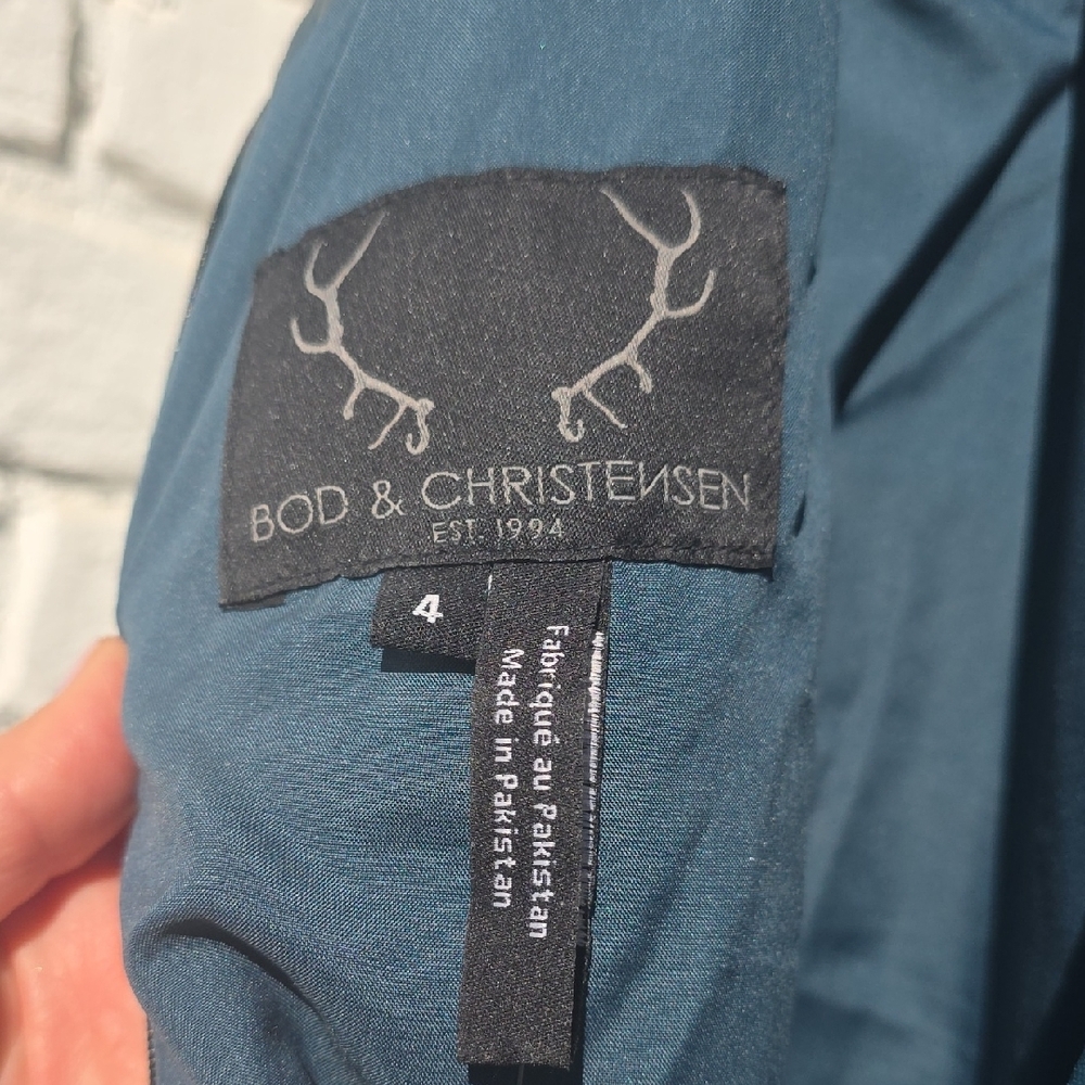 Bod & Christensen Elegant Teal Midi Dress - Picture 6 of 8